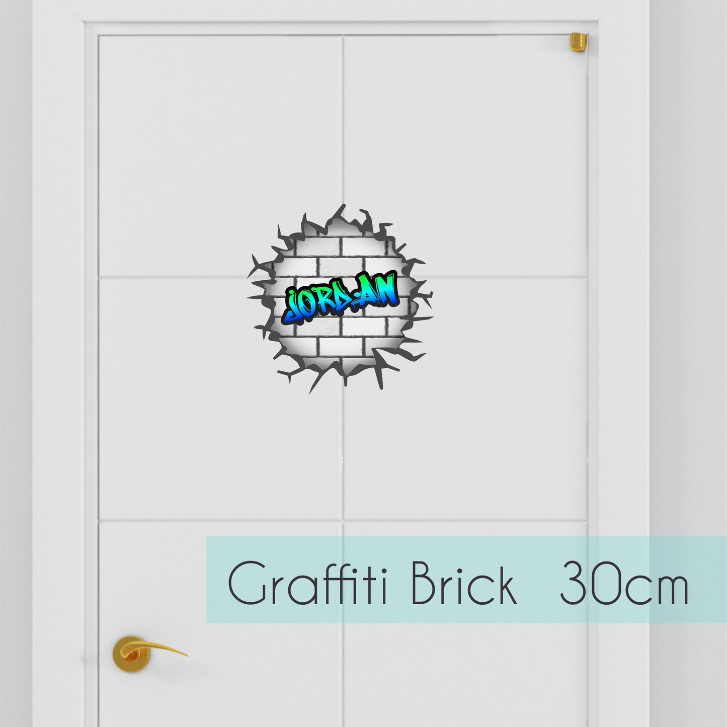 Fabric Wall/Door Name Decal