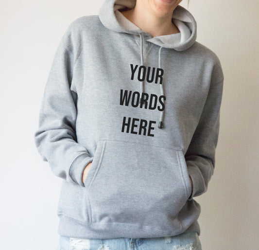 Hoodie - Custom (Baby $45 - Adults from $60)