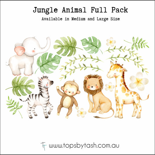Wall Decals - Jungle Animals