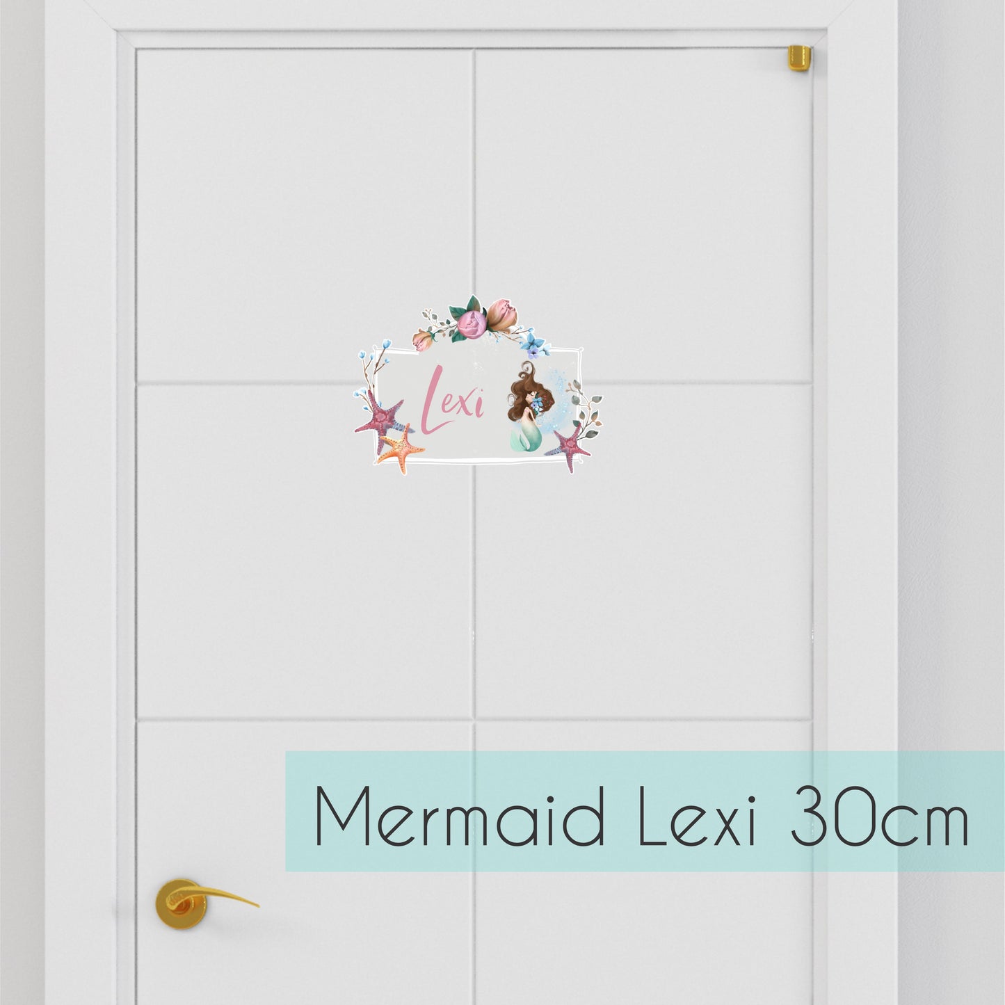 Fabric Wall/Door Name Decal
