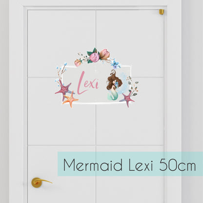 Fabric Wall/Door Name Decal