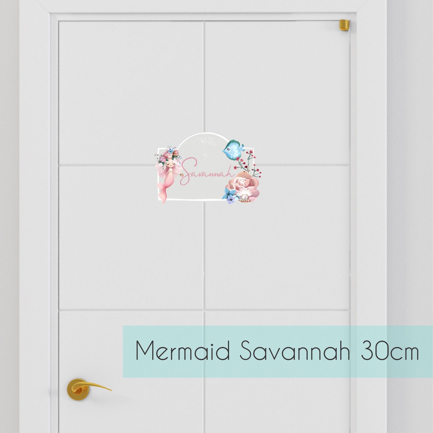 Fabric Wall/Door Name Decal