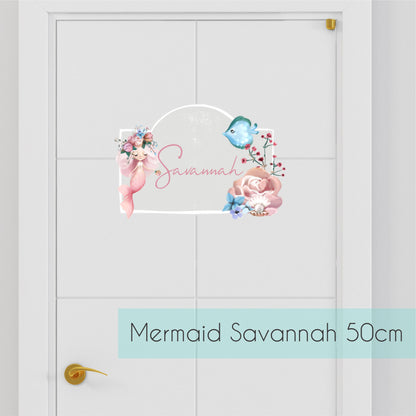 Fabric Wall/Door Name Decal