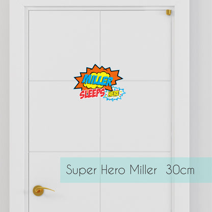 Fabric Wall/Door Name Decal
