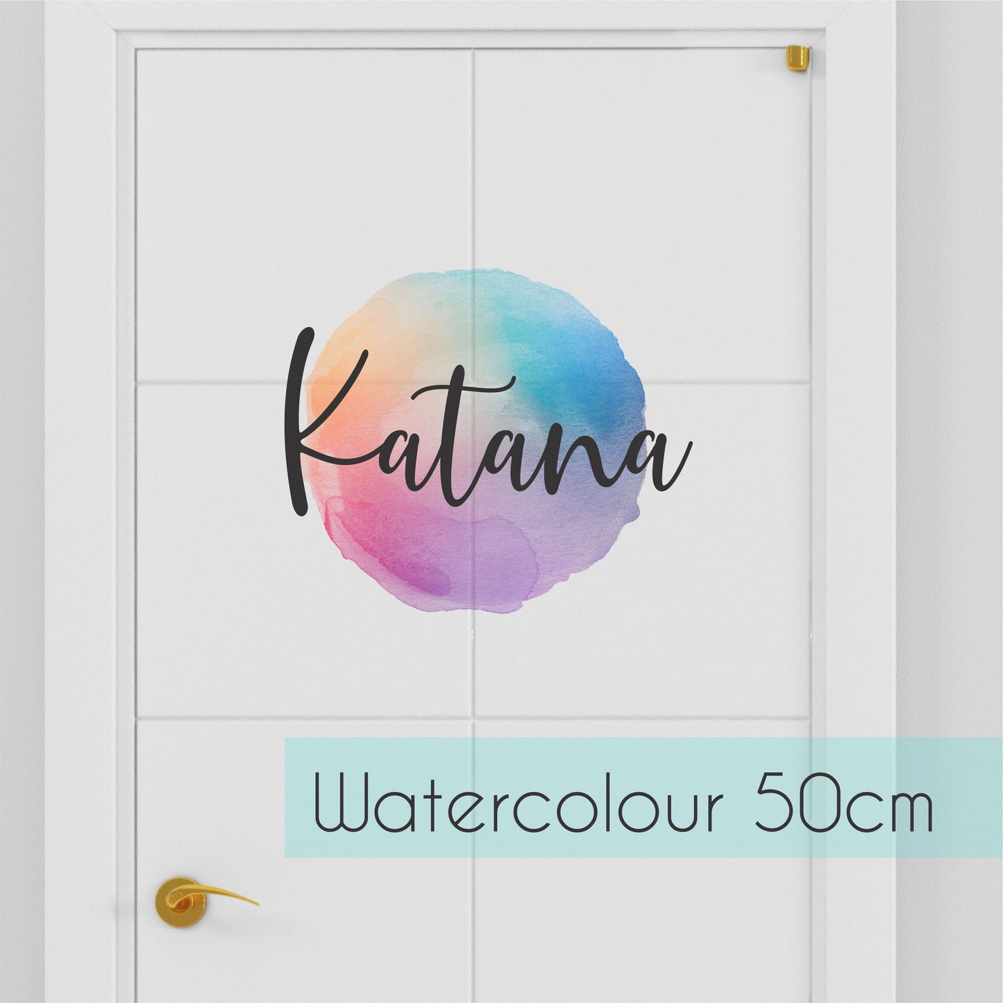 Fabric Wall/Door Name Decal