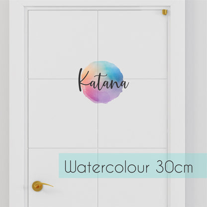 Fabric Wall/Door Name Decal